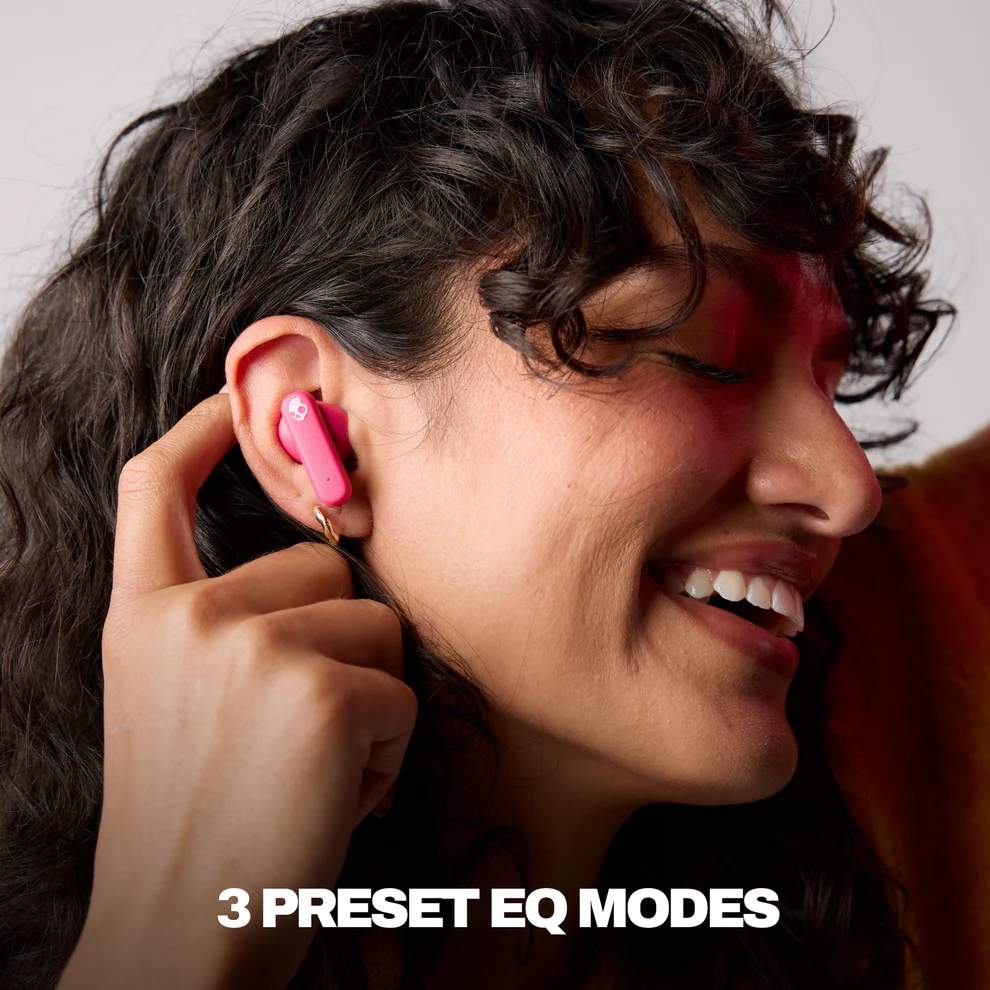 SKULLCANDY SMOKIN BUDS TRUE WIRELESS MIDNIGHT PINK