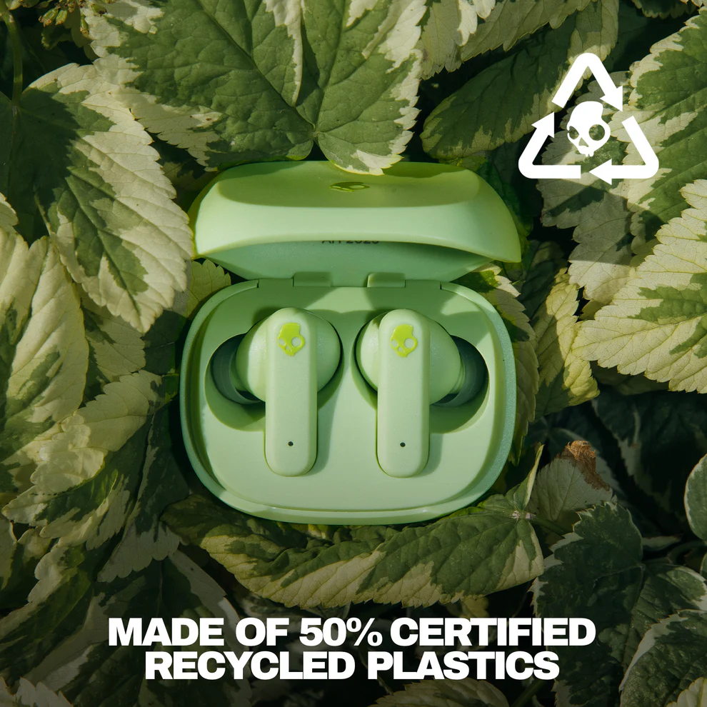 SKULLCANDY SMOKIN BUDS INALÁMBRICOS VERDE