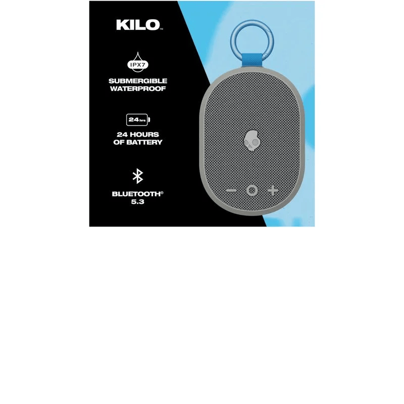 SKULLCANDY KILO COMPACT SPEAKER GRIS/CELESTE