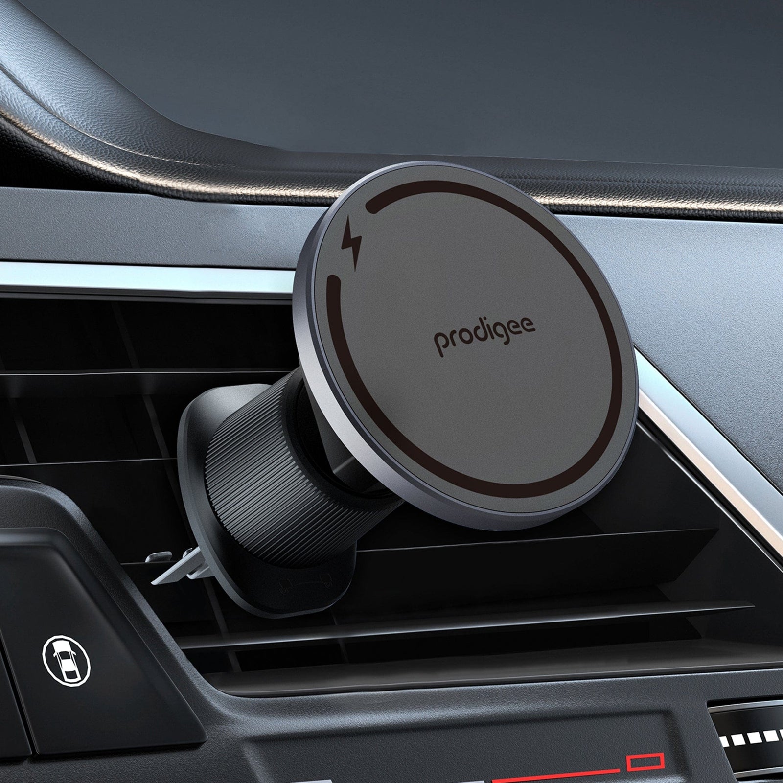 PRODIGEE CAR MOUNT MAGNETEEK BASE DE CARGA INALAMBRICA MAGSAFE PARA CARRO