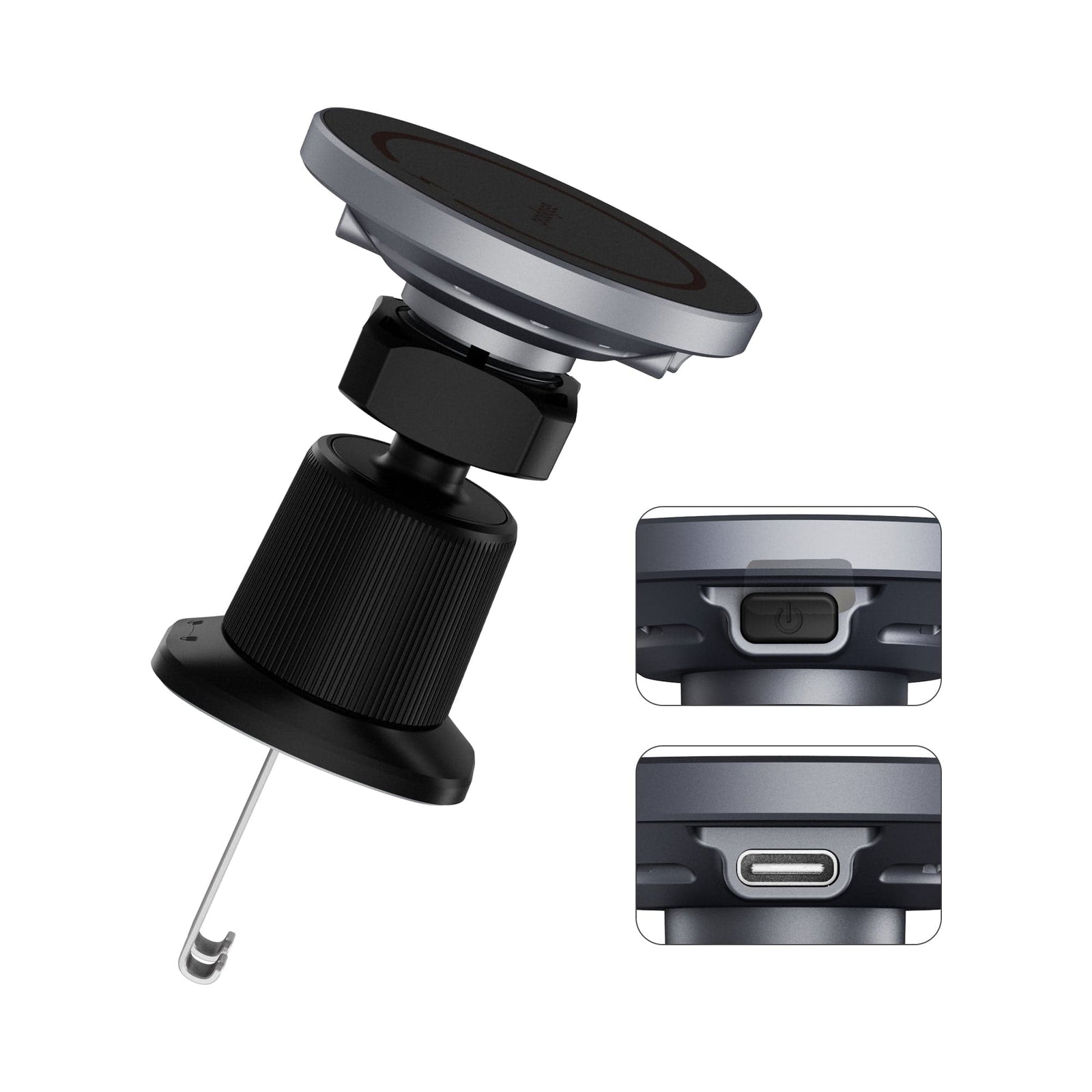 PRODIGEE CAR MOUNT MAGNETEEK BASE DE CARGA INALAMBRICA MAGSAFE PARA CARRO