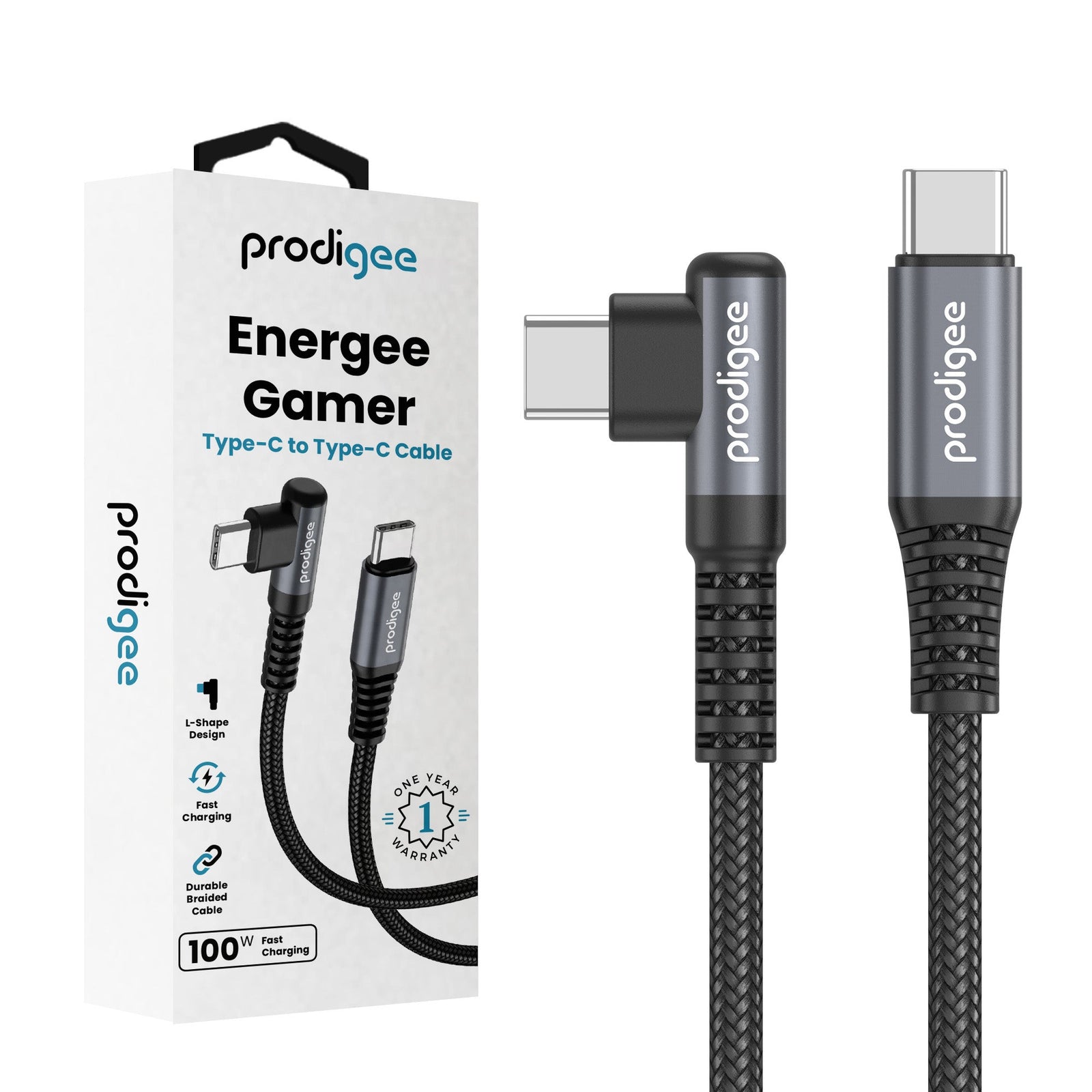 PRODIGEE CABLE ENERGEE GAMER C TO C 100W 6FT