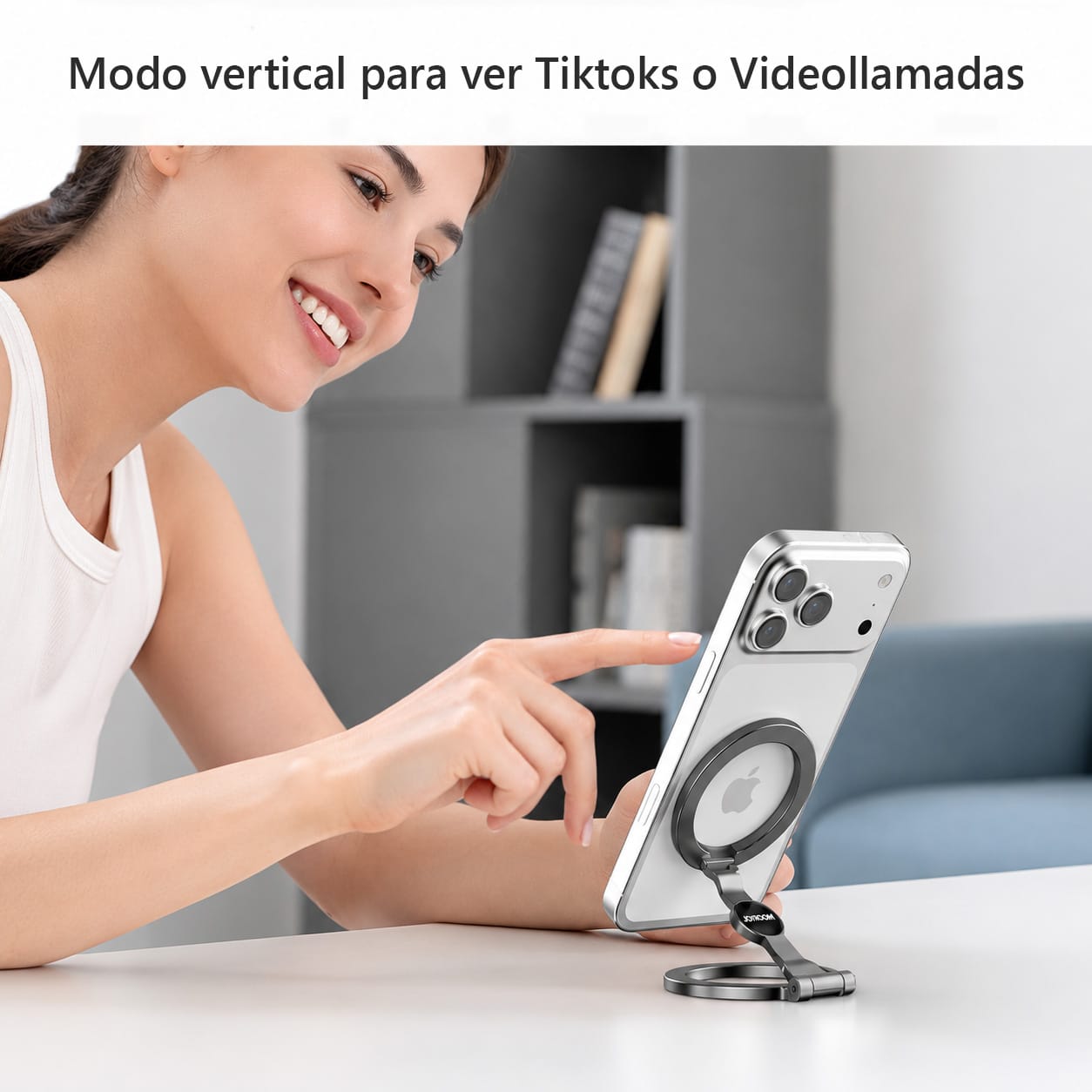 Ring Dual MagSafe Ring holder magnético para gimnasio