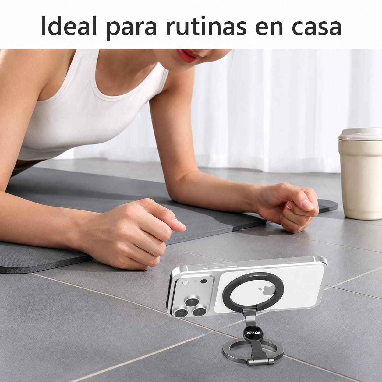 Ring Dual MagSafe Ring holder magnético para gimnasio