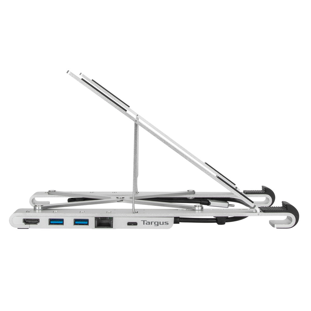TARGUS PORTABLE LAPTOP STAND CON HUB MULTIPUERTO INTEGRADO