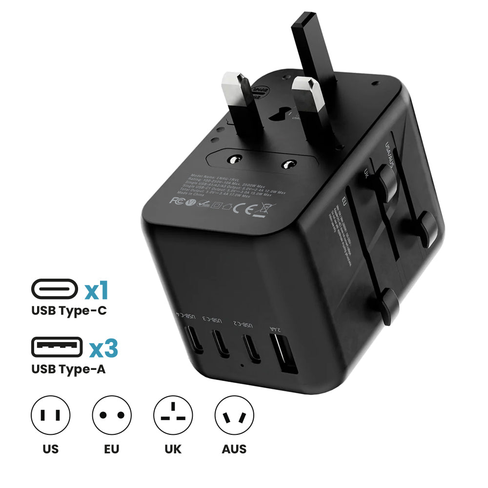 PRODIGEE ENERGEE WAGON CARGADOR DE CARRO 100 WATTS NEGRO