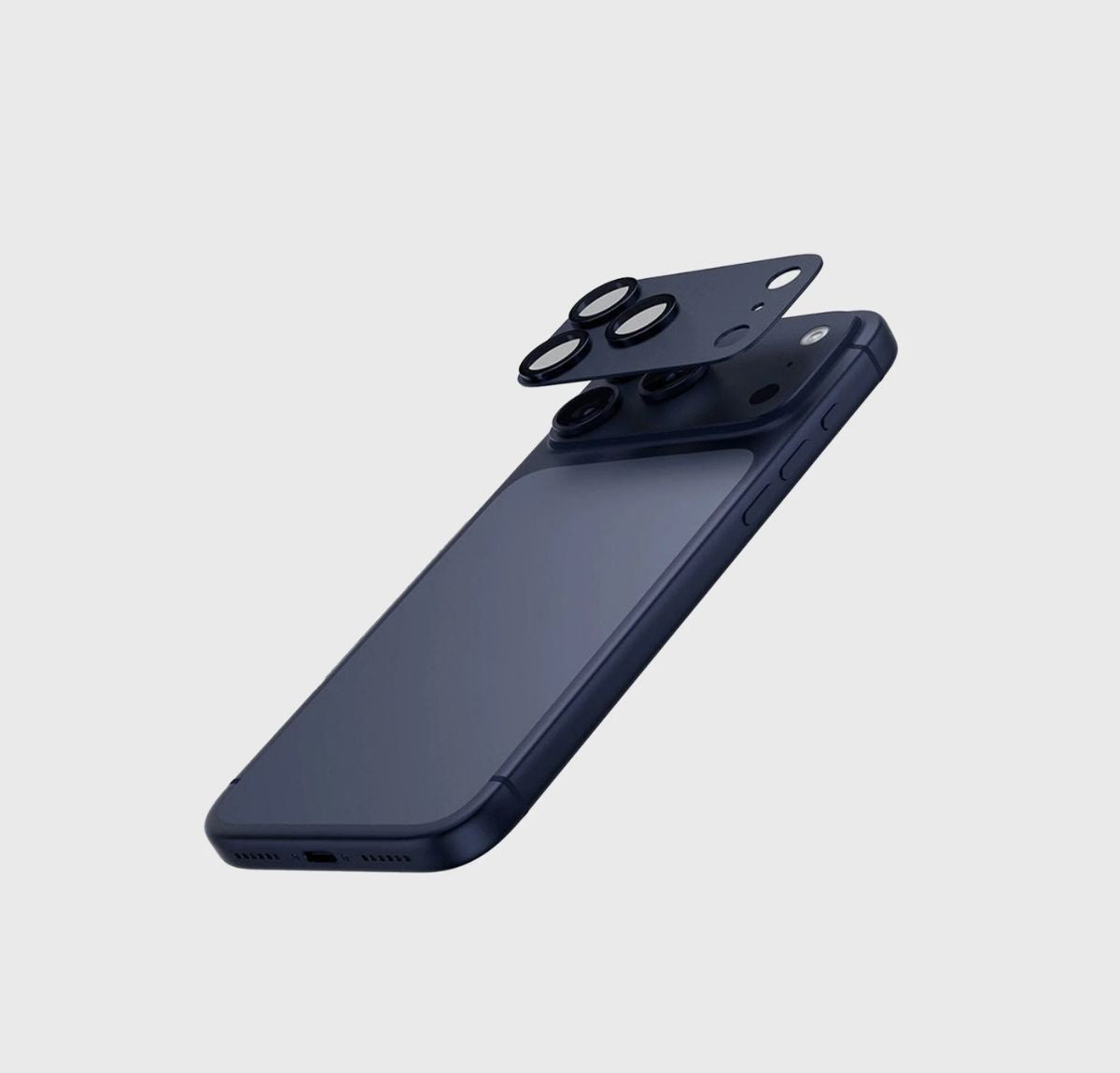 CASECO SCREEN PATROL VIDRIO PARA CAMARA IPHONE 17 PRO AZUL