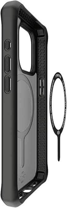 L-ITSKINS HYBRID STAND IPHONE 15 PRO NEGRO