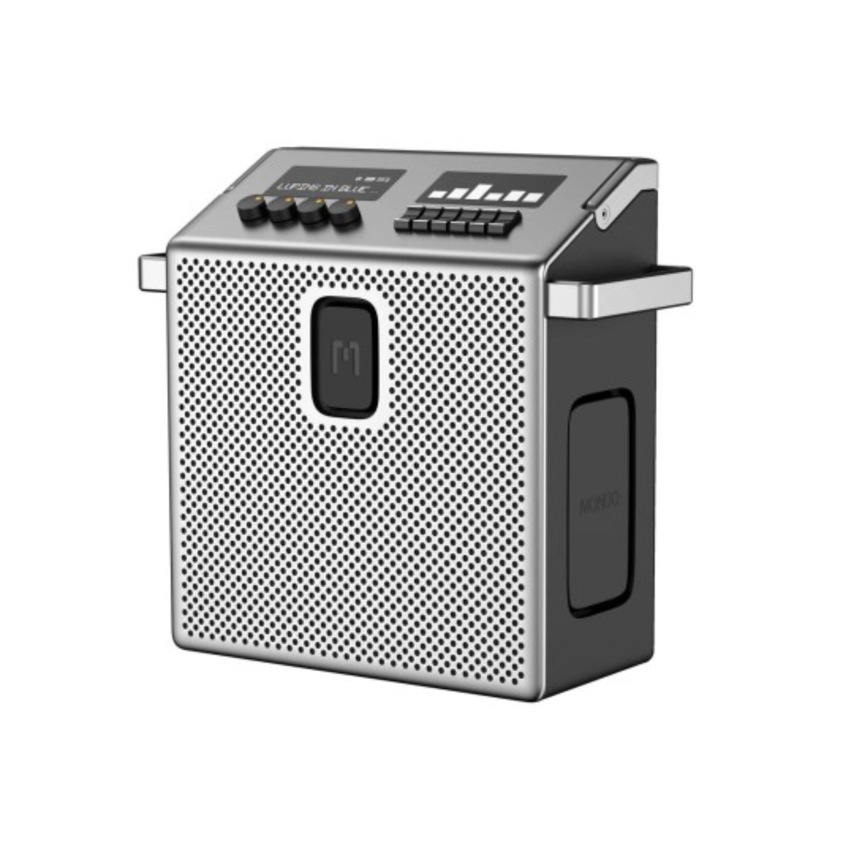 MONDO SPEAKER MEDIUM METAL GRAY
