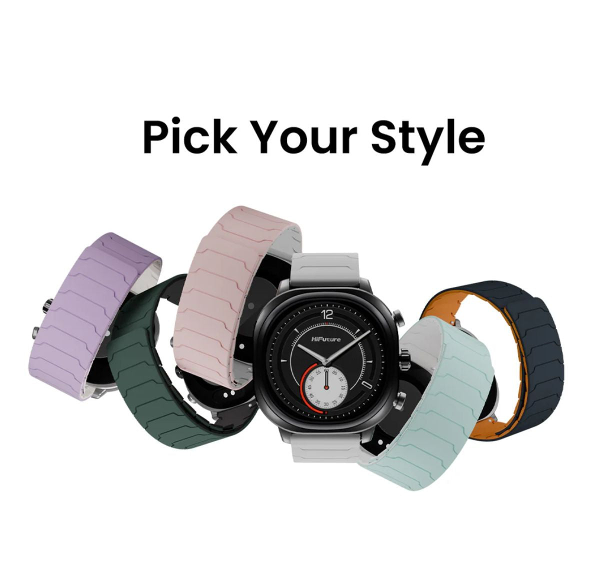HIFUTURE ANCHOR-E SMARTWATCH STRAP PINK