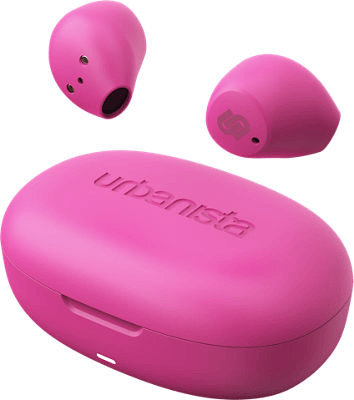 Audifonos Urbanista Lisbon blush pink vista lateral