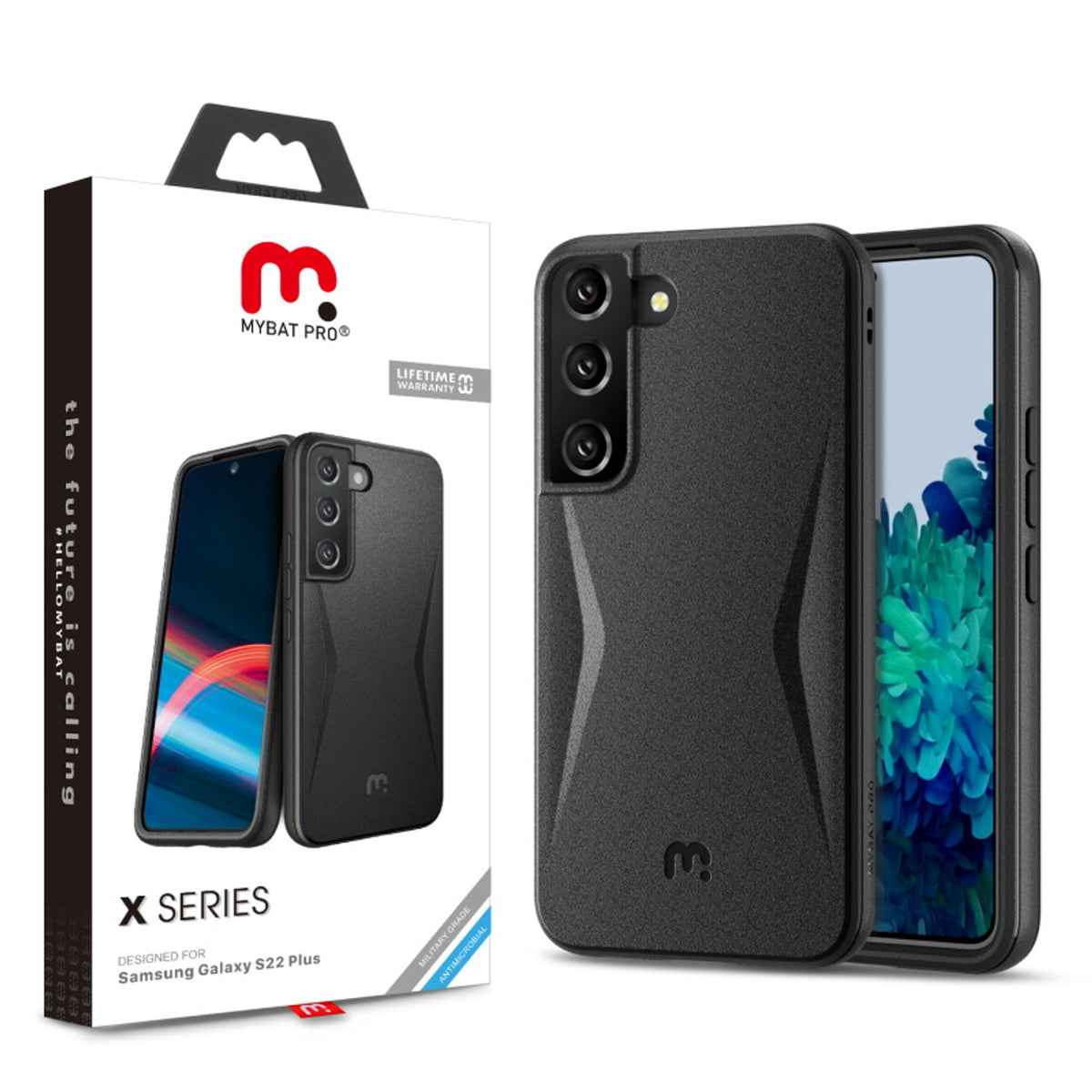 L-MYBAT PRO X ANTIMICROBIAL GALAXY S22 PLUS NEGRO