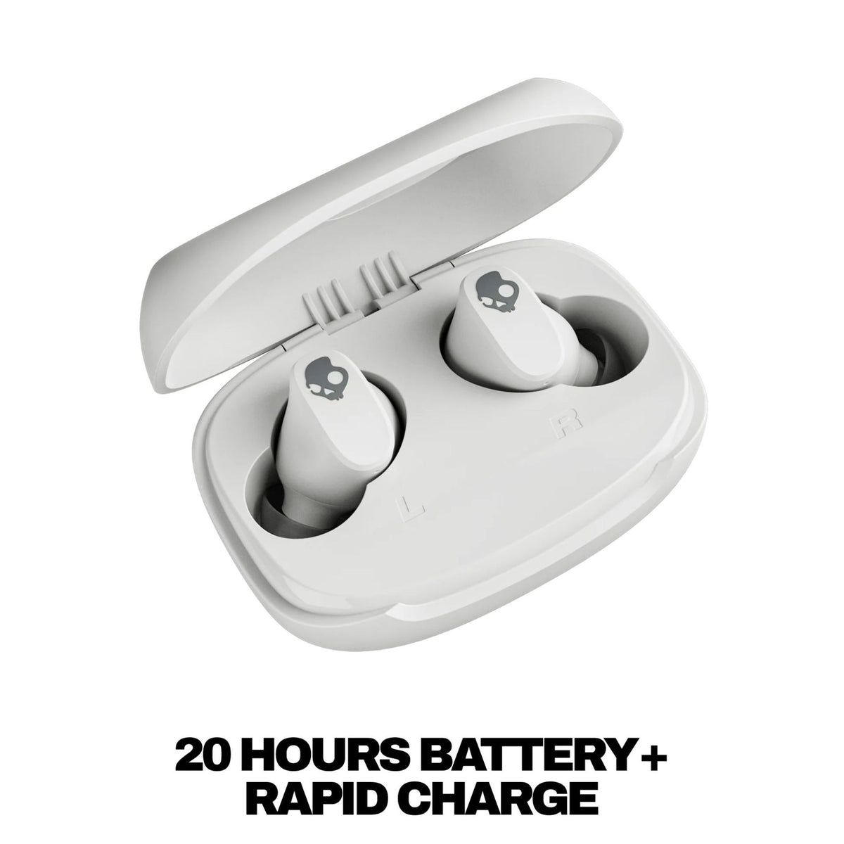 SKULLCANDY SMOKIN BUDS 360 SHAPE BONE