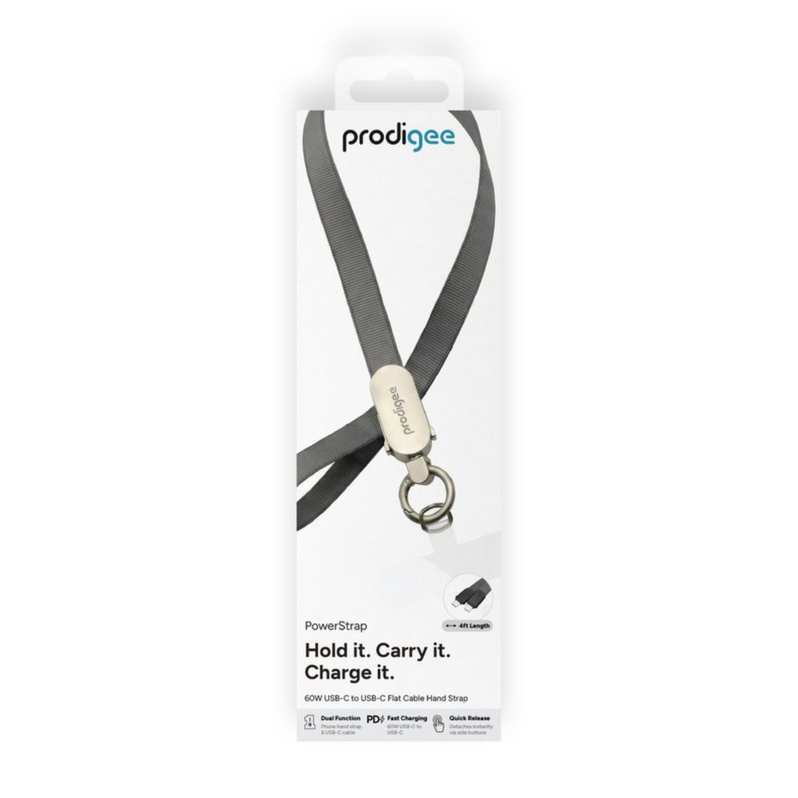 PRODIGEE POWERSTRAP 4FT MIDNIGHT