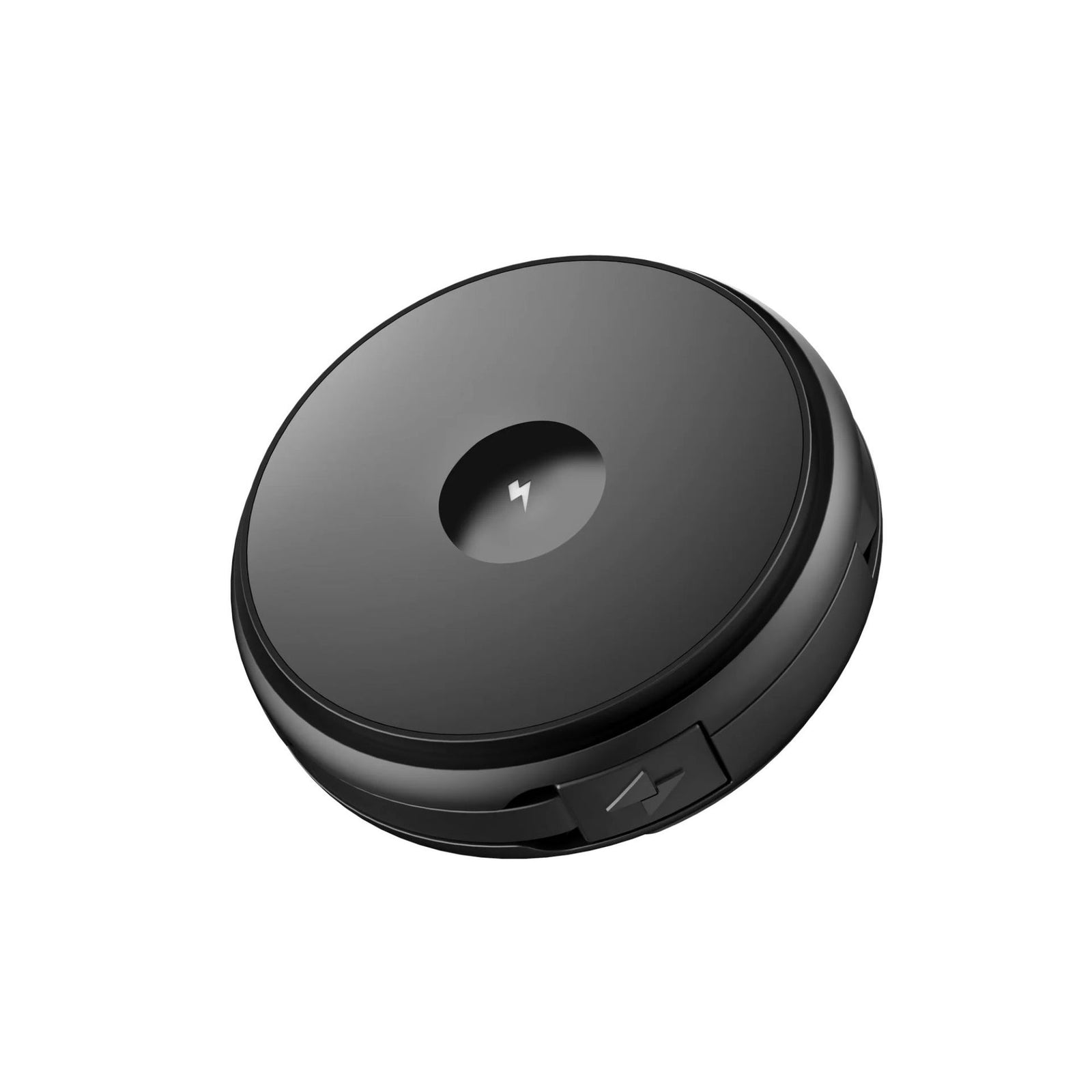 FUNCTION 2 IN 1 RETRACTABLE CABLE USB-C TO USB-C 60W WITH WIRELESS CHARGER BLACK