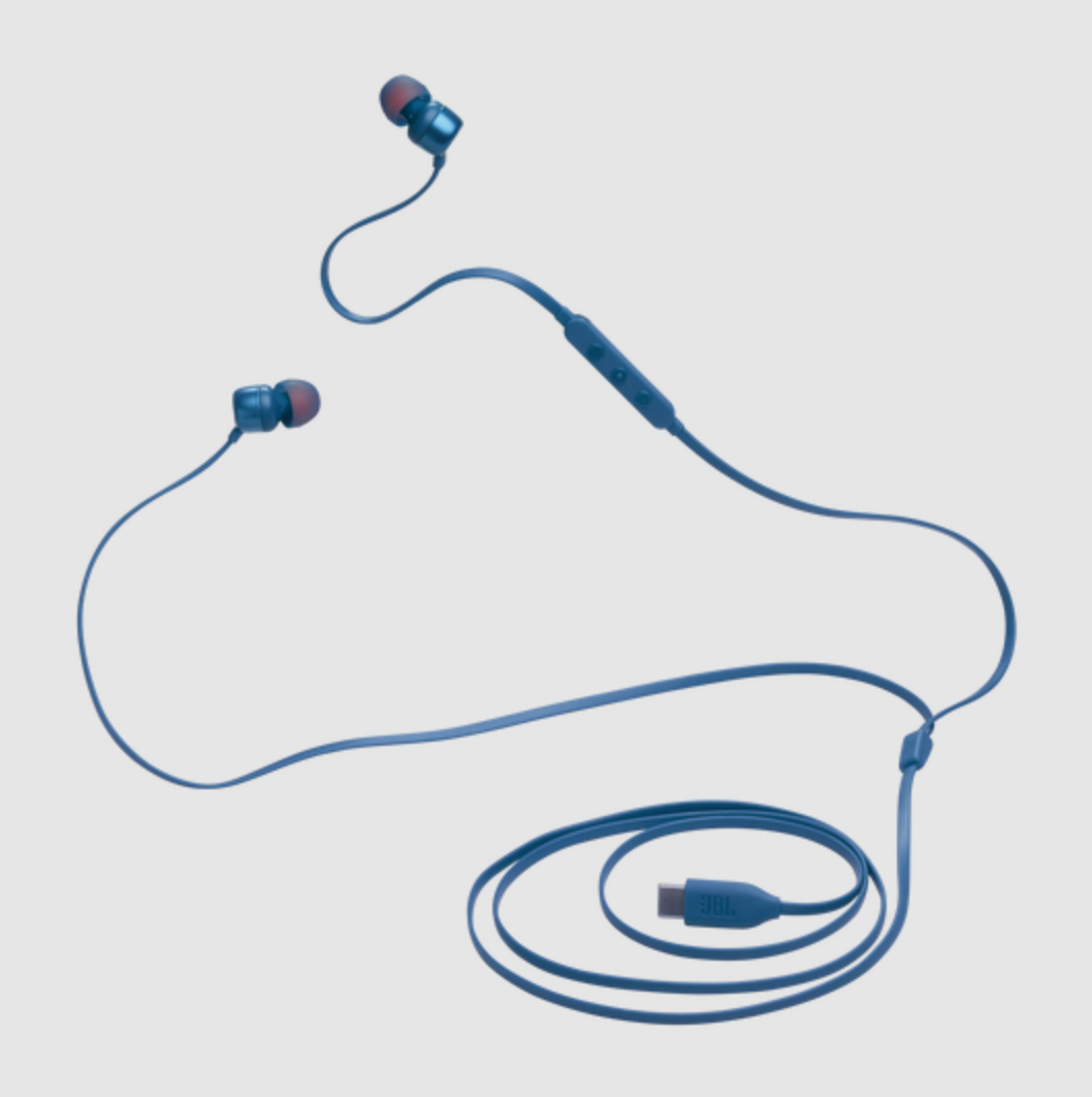 JBL TUNE 310C EARBUDS USB-C AZUL