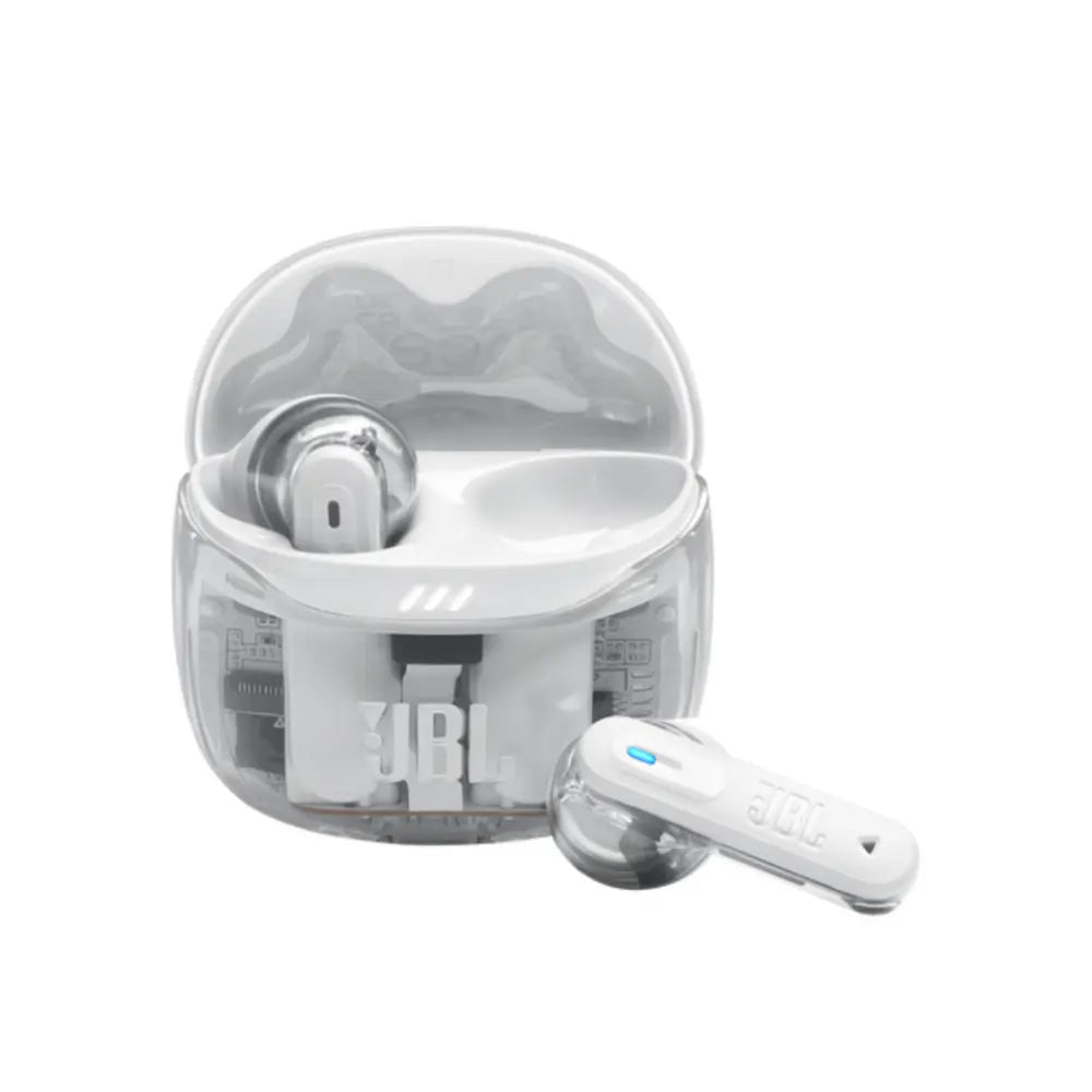 JBL TUNE FLEX 2 TRUE WIRELESS NC DUAL MICROPHONE GHOST WHITE