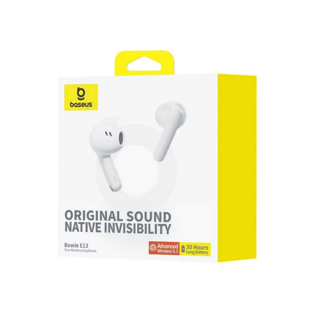 L-BASEUS BOWIE E13 TRUE WIRELESS MOON BLANCO