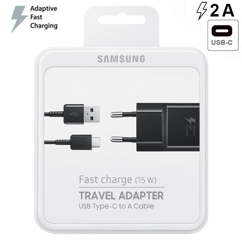 SAMSUNG TRAVEL ADAPTER CASA CON CABLE TIPO C