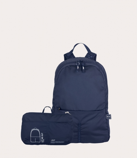 L-TUCANO LET ME OUT FOLDABLE BACKPACK AZUL