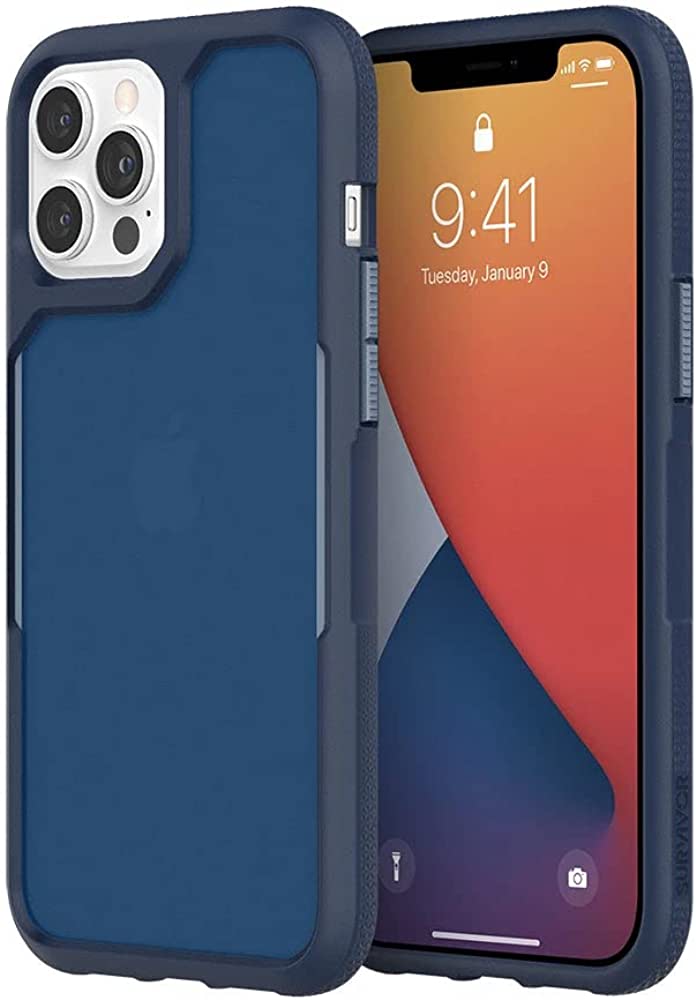 L-GRIFFIN SURVIVOR IPHONE 12 PRO MAX AZUL