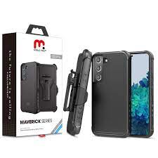 L-MYBAT MAVERICK ANTIMICROBIAL CON HOLSTER S22 PLUS NEGRO