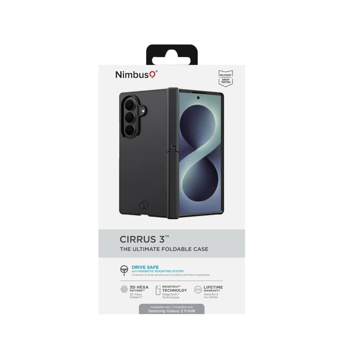 NIMBUS9 CIRRUS3 GALAXY Z FOLD 8 ULTRA BLACK