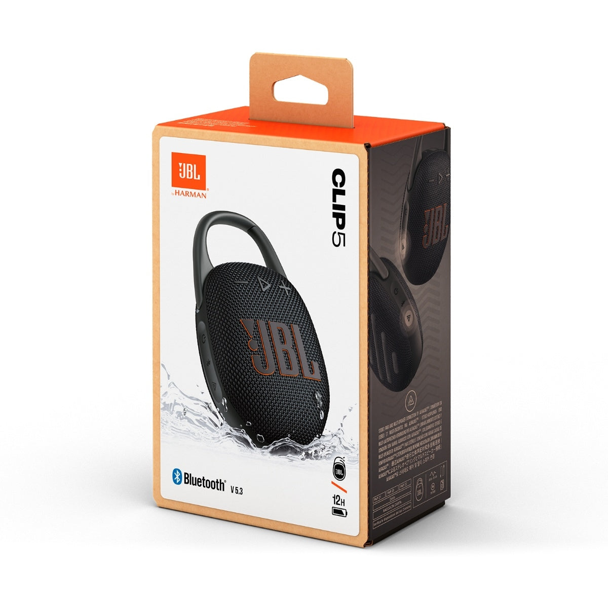 JBL BOCINA CLIP 5 PORTABLE BLUETOOTH WATERPROOF NEGRO