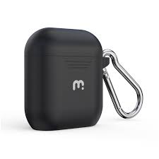 L-MYBAT PRO SILICONE ESTUCHE PCON CLIP PARA APPLE AIRPODS 2 NEGRO