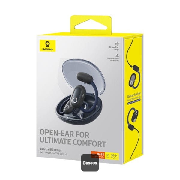 L-BASEUS ELI SPORT OPEN-EAR TWS EARBUDS BLACK