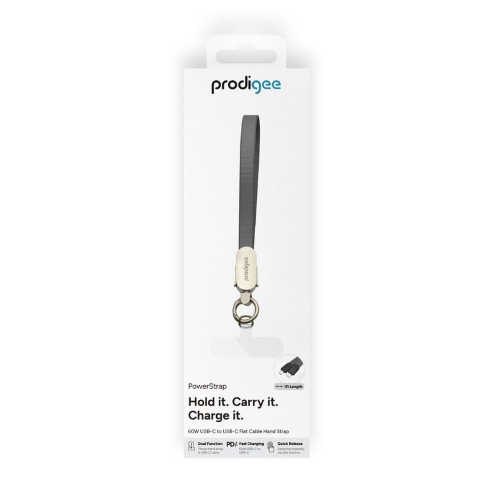 PRODIGEE POWERSTRAP 1FT MIDNIGHT