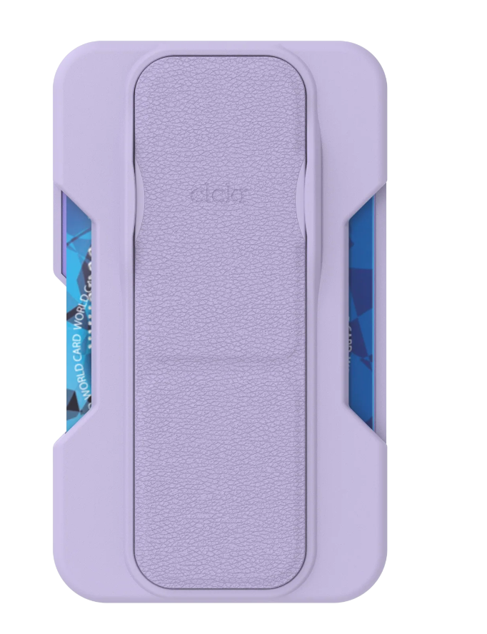 CLCKR SLIDE MAGSAFE WALLET PURPURA