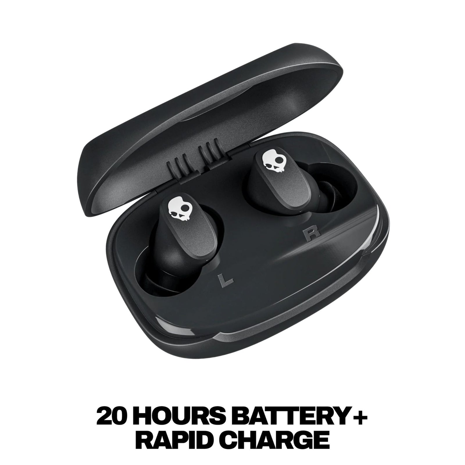 SKULLCANDY SMOKIN BUDS 360 SHAPE BLACK