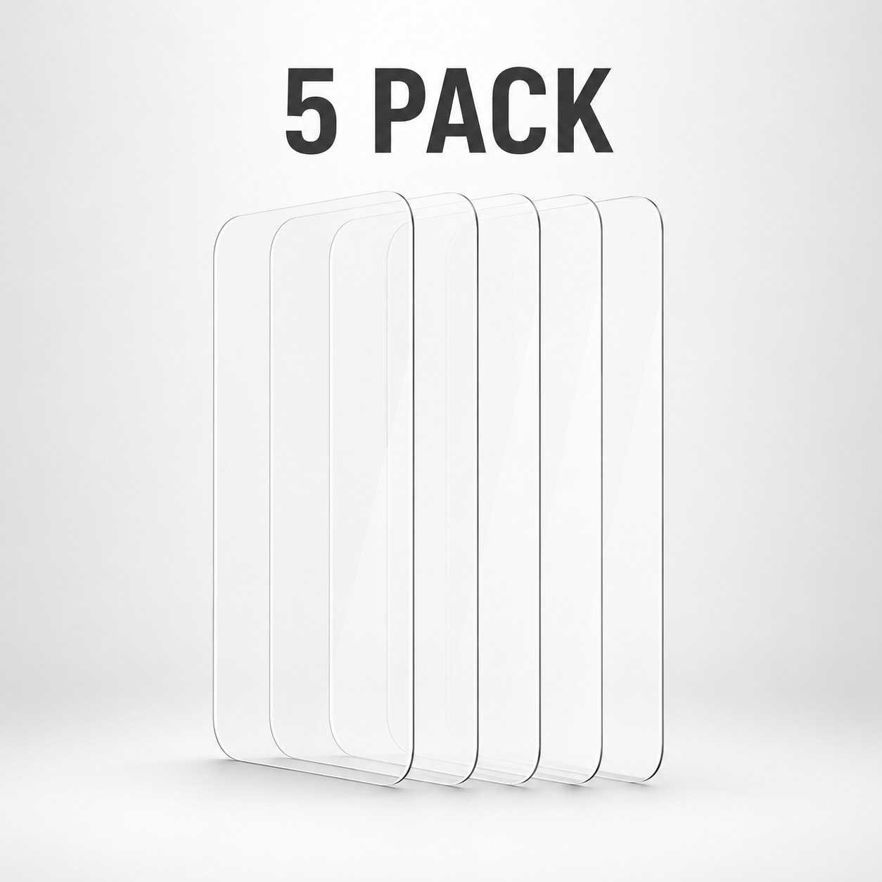 GADGET GUARD VIDRIO TEMPLADO IPHONE 15 PRO MAX (5 pack)