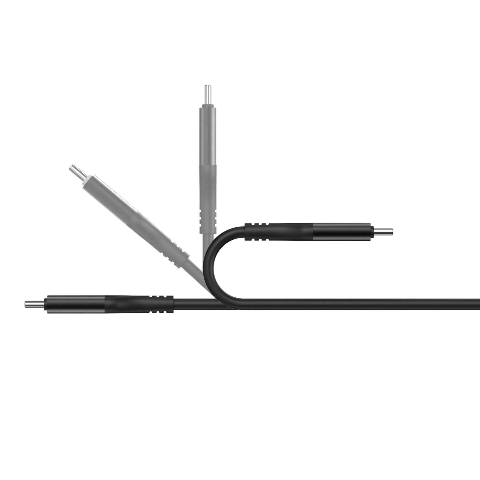FUNCTION SMART CABLE 60W USB-C TO USB-C DIGITAL DISPLAY 1.5m BLACK