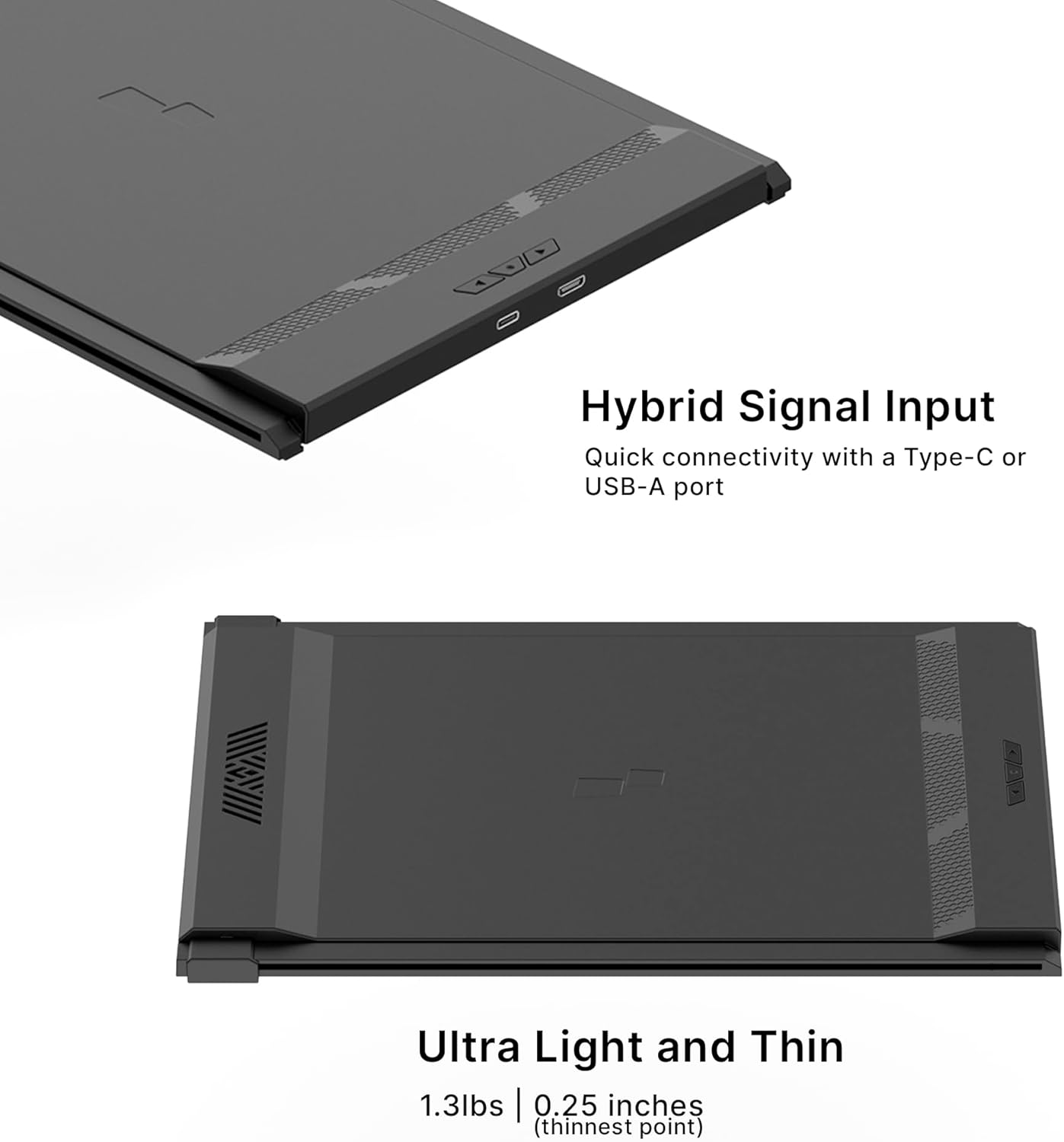 L-Mobile Pixels Duex Plus  Portable Monitor, 13.3" Full HD  1080P IPS Dual Laptop Monitor