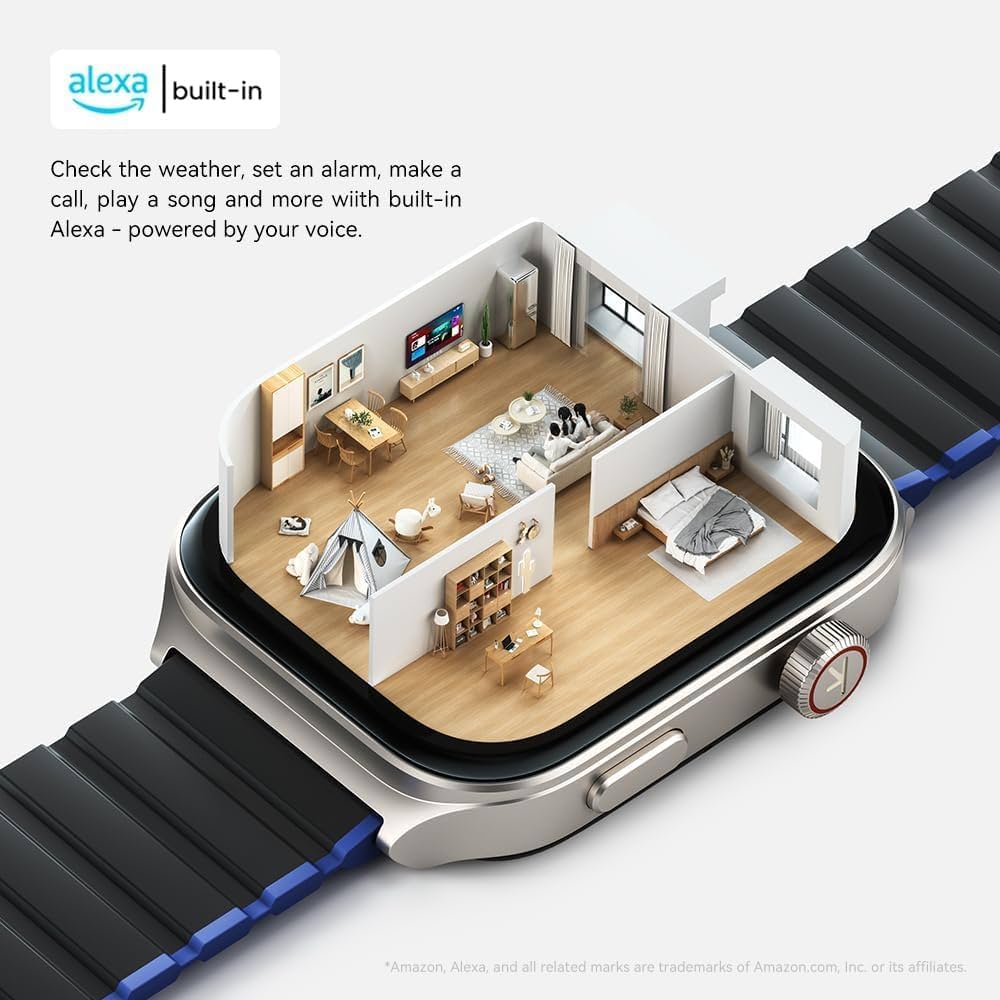 KIESLECT CALLING SMARTWATCH KS2 SPACE GRAY - Compatible con Alexa