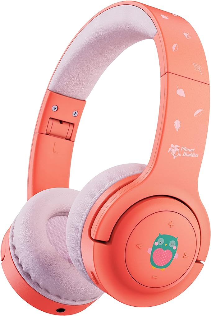 L-PLANET BUDDIES AUDIFONOS BLUETOOTH BUHO ROSADO