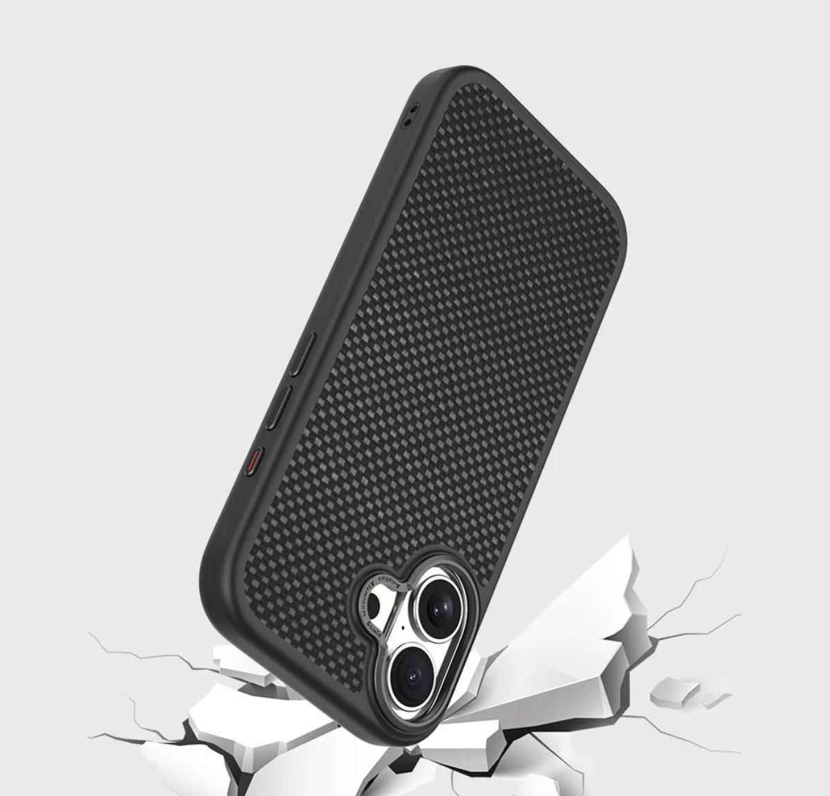 CASECO ARAMID FIBER IPHONE 17 NEGRO
