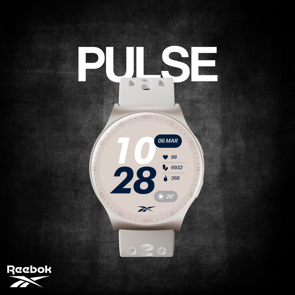 REEBOK PULSE SMARTWATCH VICTORY GOLD