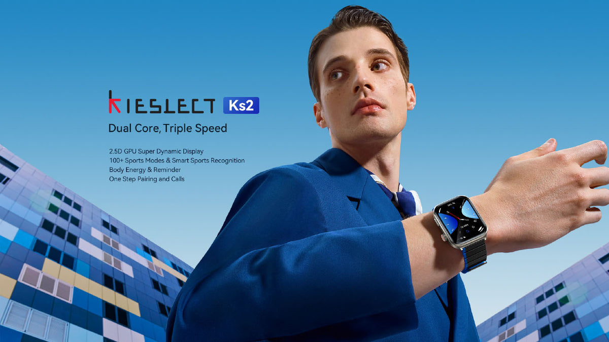 KIESLECT CALLING SMARTWATCH KS2 SPACE GRAY - Compatible con Alexa