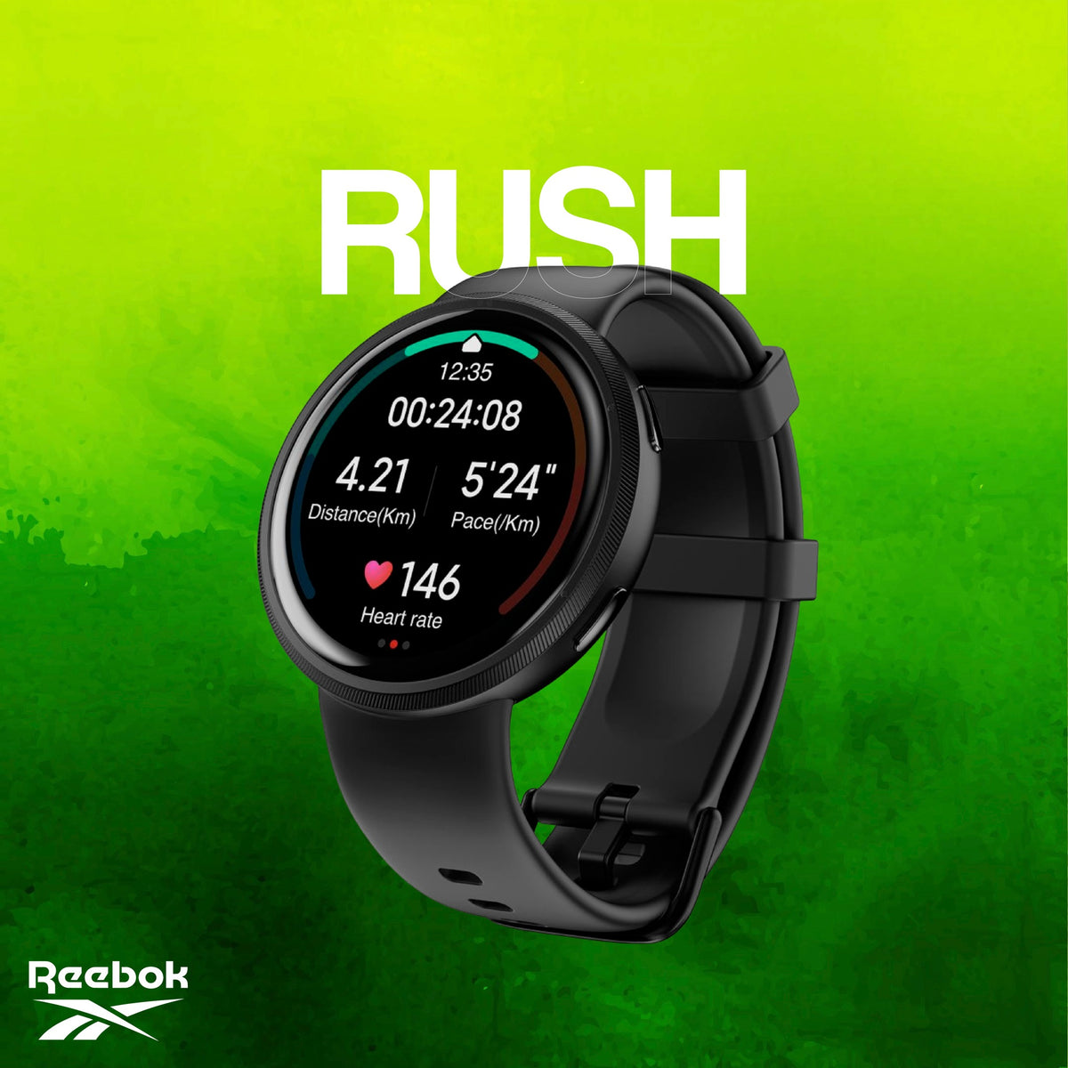 REEBOK RUSH SMARTWATCH VICTORY GOLD