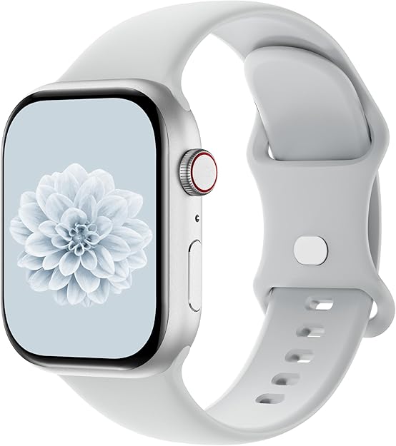 PULSERA APPLEWATCH SILICON GRIS 42/44/45/49