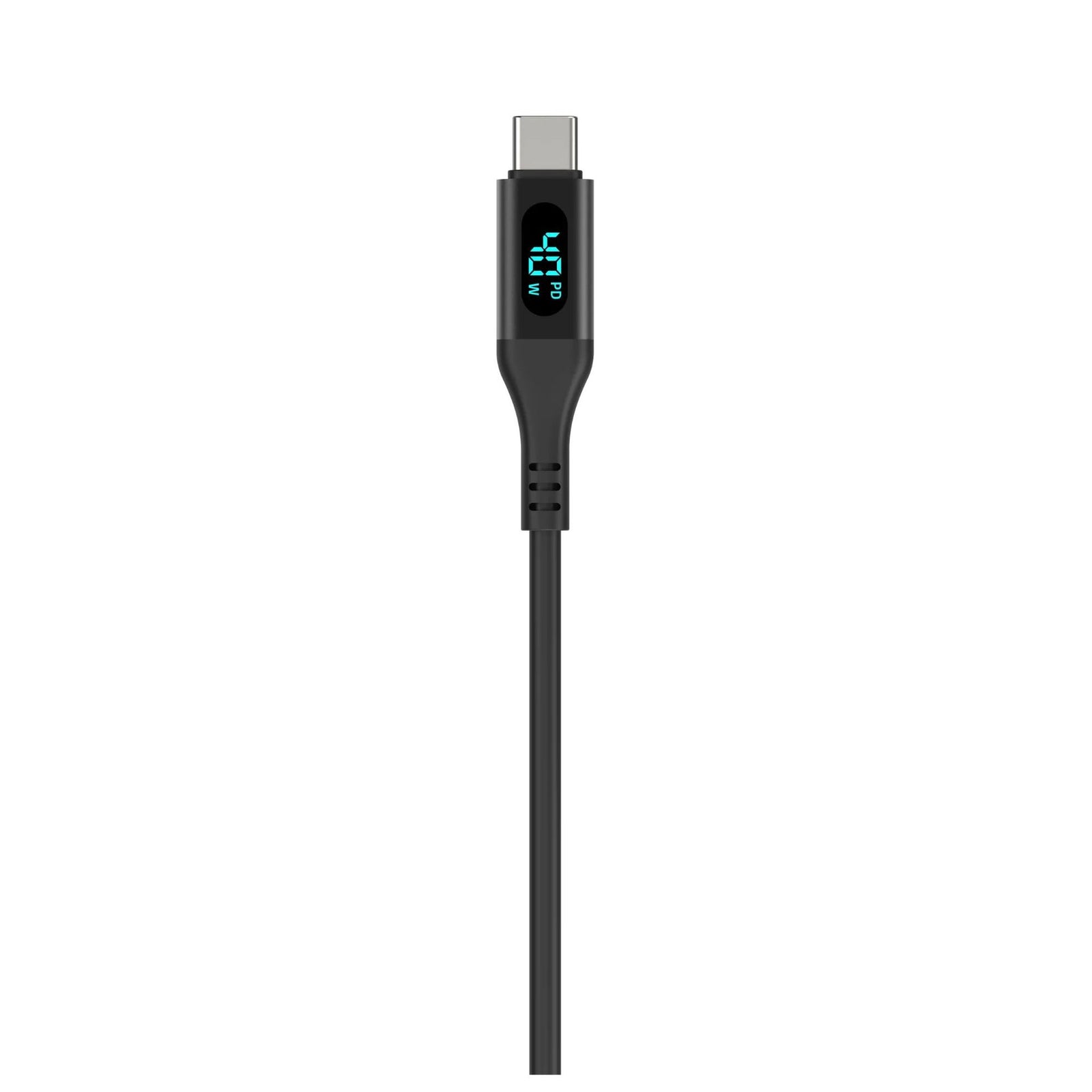 FUNCTION SMART CABLE 60W USB-C TO USB-C DIGITAL DISPLAY 1.5m BLACK