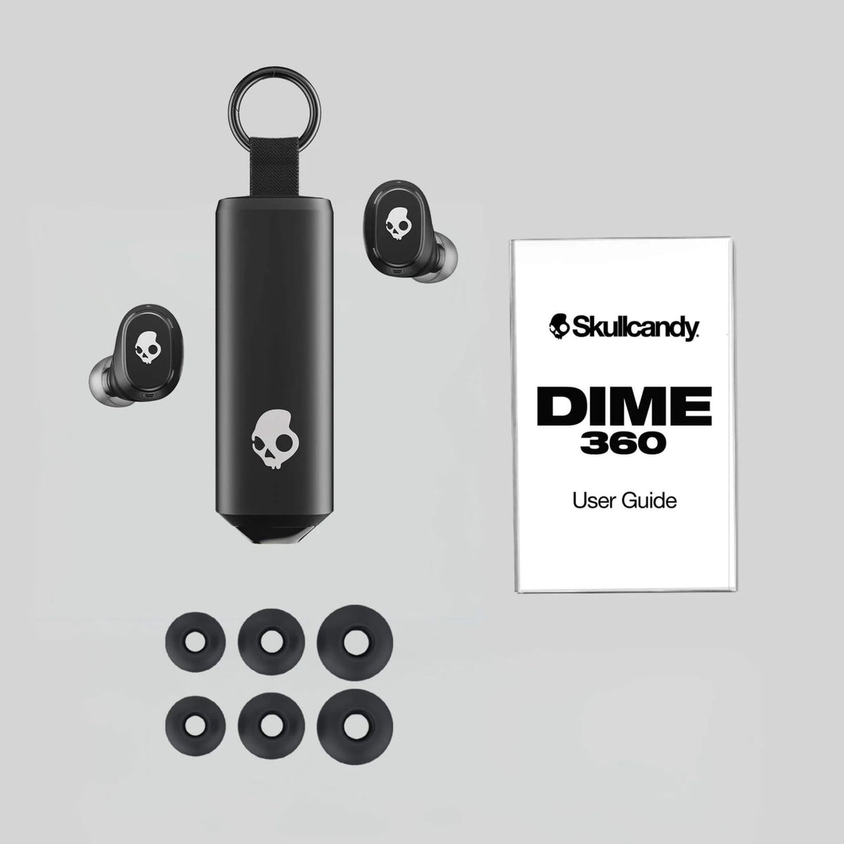 SKULLCANDY DIME 360 SHAPE BLACK