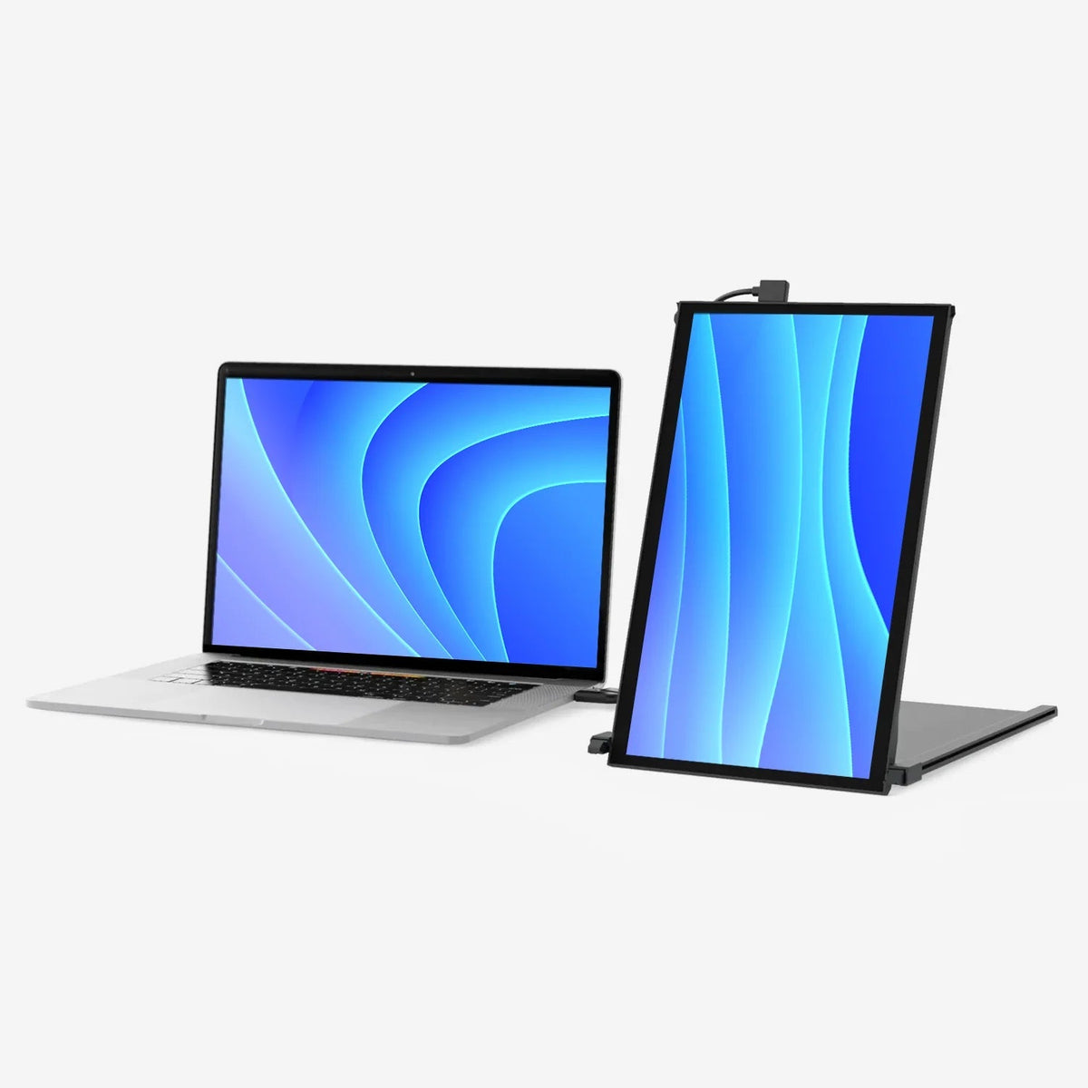L-Mobile Pixels Duex Plus  Portable Monitor, 13.3" Full HD  1080P IPS Dual Laptop Monitor