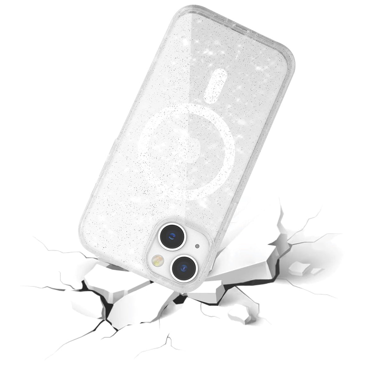 L-TUFF8 GLITZ MAG IPHONE 14 PRO CLEAR