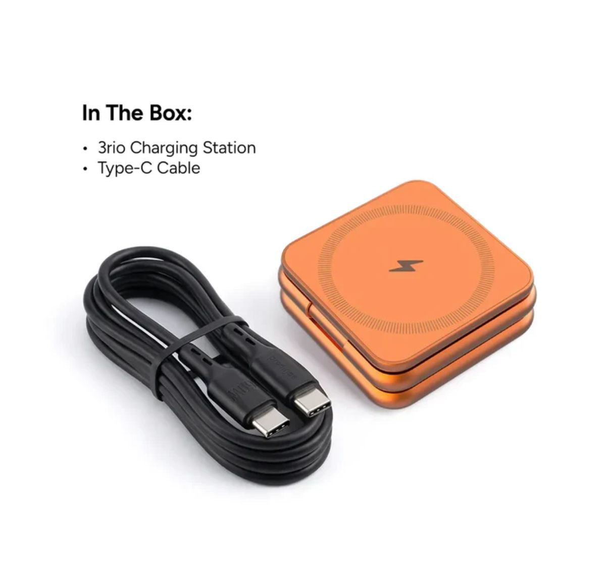 PRODIGEE CARGADOR MAGSAFE 3RIO ORANGE