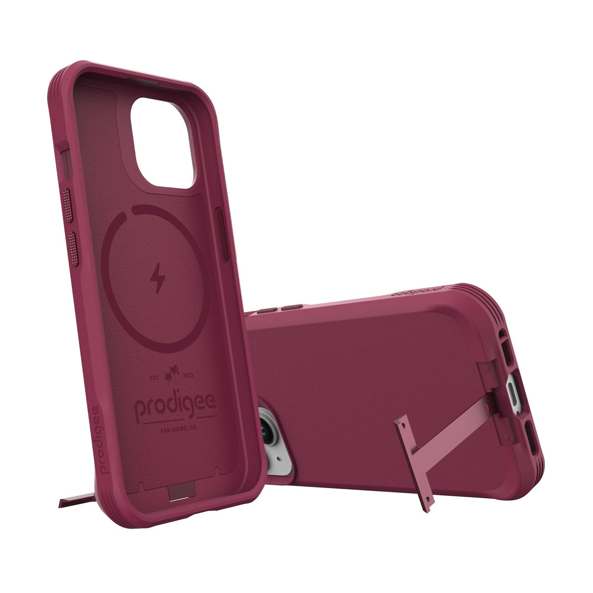 L-PRODIGEE BALANCE IPHONE 15 PRO BURGUNDY