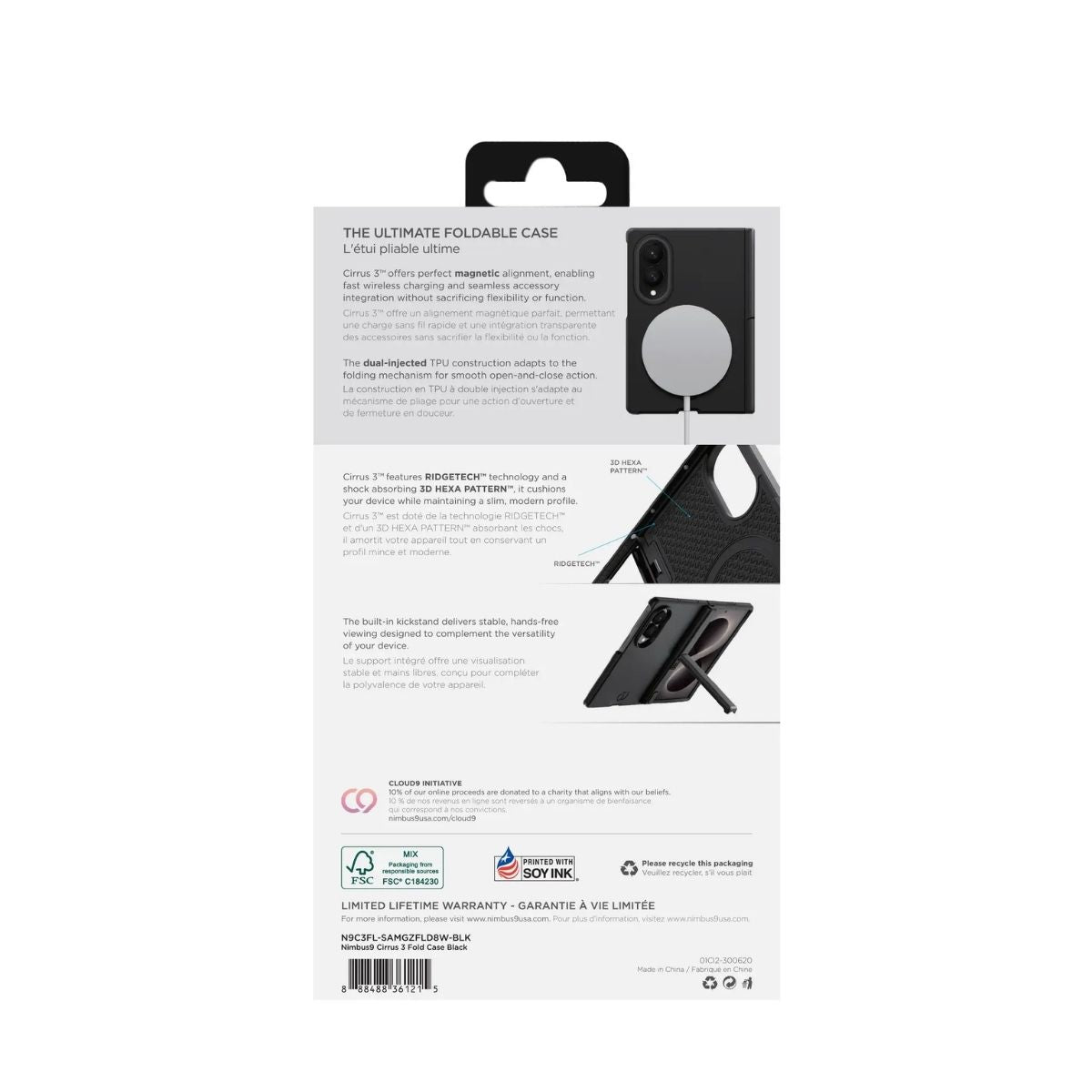 NIMBUS9 CIRRUS3 GALAXY Z FOLD 8 BLACK